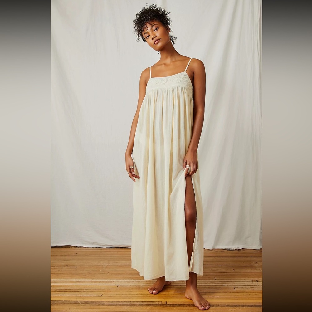 Free People Confidently Lost Maxi Slip NWT SZ M